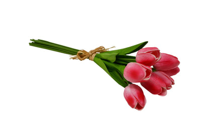 Tulipes rose artificielle