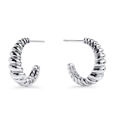 Boucles d'oreille Salerno argent