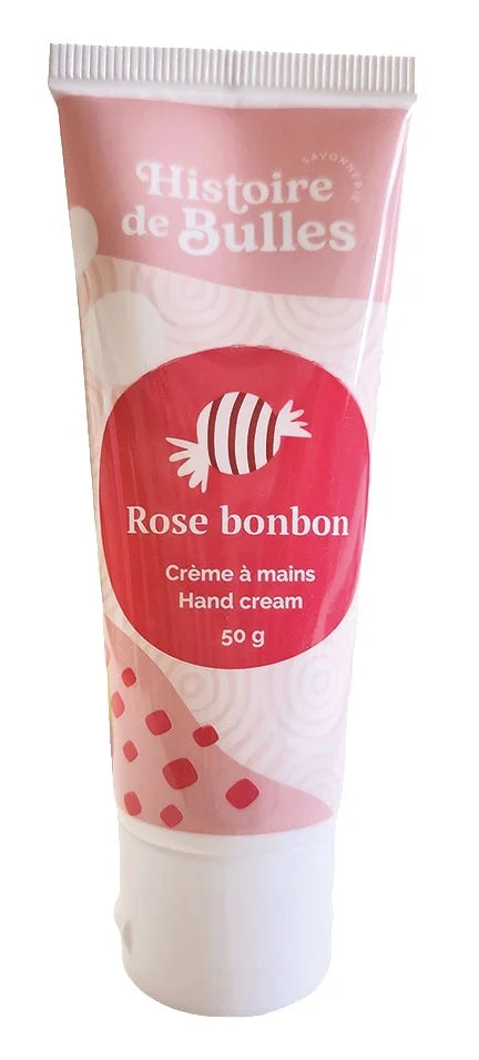 Crème à mains - Rose bonbon