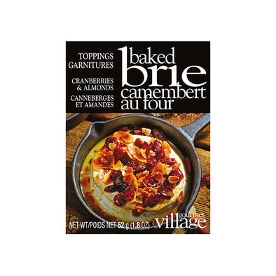 Garnitures pour brie - Canneberges et amandes | Gourmet Village | La Maison du Bleuet