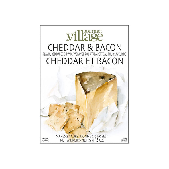 Mélange pour trempette - Cheddar et bacon | Gourmet du Village | La Maison du Bleuet