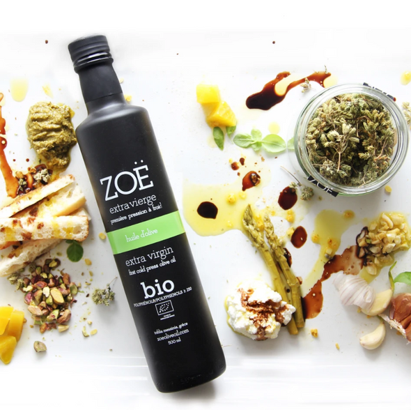 Huile d'olive extra vierge bio | Zoé | La Maison du Bleuet