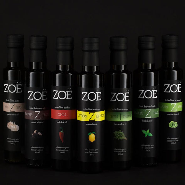Huile d'olive infusée au thym 250 ml | Zoé | La Maison du Bleuet